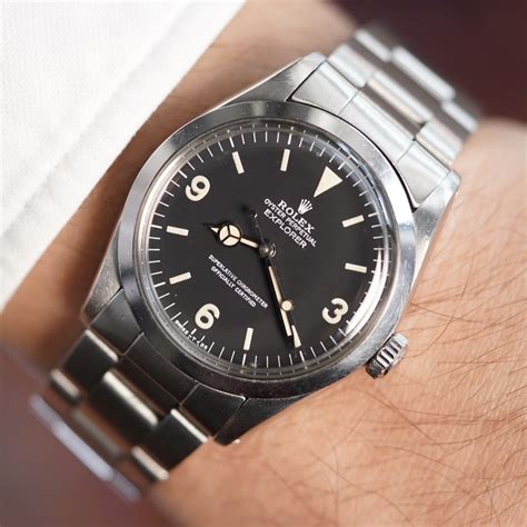 vintage rolex explorer ref 1016 mint|Rolex explorer 1016 history.